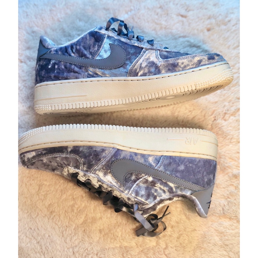 💝NEW Nike Air Force 1 LV8 Velvet Sky Blue